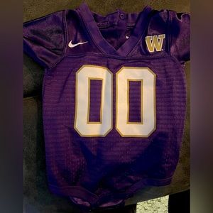 University of Washington Jersey Onesie